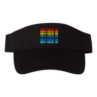 Empty Shelves Joe Retro Colorful Visor