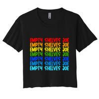 Empty Shelves Joe Retro Colorful Crop Top