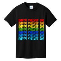 Empty Shelves Joe Retro Colorful Kids T-Shirt