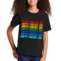 Empty Shelves Joe Retro Colorful Kids T-Shirt