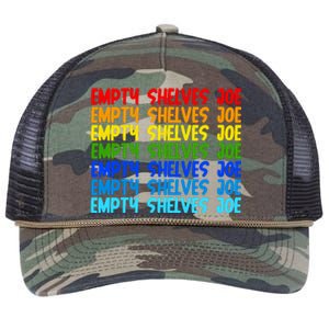 Empty Shelves Joe Retro Colorful Retro Rope Trucker Hat Cap