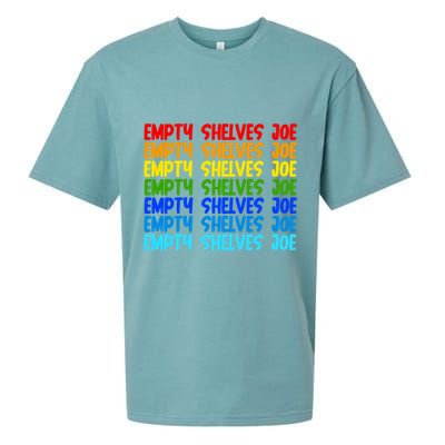 Empty Shelves Joe Retro Colorful Sueded Cloud Jersey T-Shirt