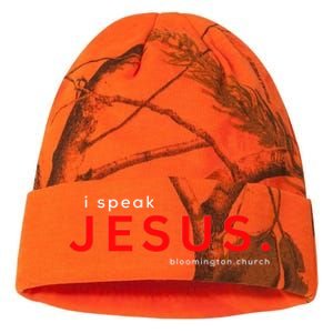 Easter: Speak Jesus Premium Kati Licensed 12" Camo Beanie