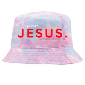 Easter: Speak Jesus Premium Tie-Dyed Bucket Hat