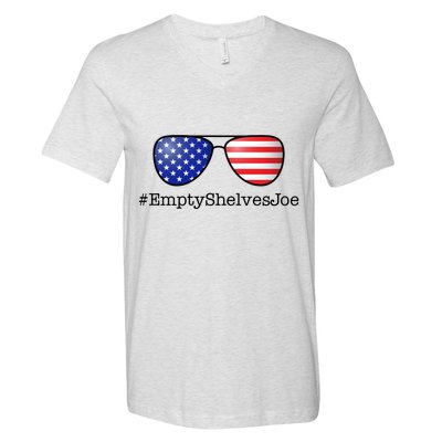 Empty Shelves Joe, #EmptyShelvesJoe USA Shades V-Neck T-Shirt