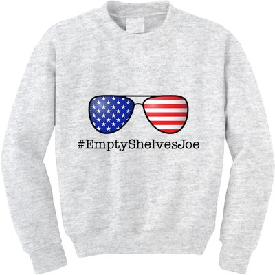 Empty Shelves Joe, #EmptyShelvesJoe USA Shades Kids Sweatshirt