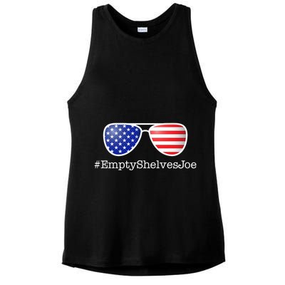 Empty Shelves Joe, #EmptyShelvesJoe USA Shades Ladies PosiCharge Tri-Blend Wicking Tank