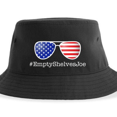Empty Shelves Joe, #EmptyShelvesJoe USA Shades Sustainable Bucket Hat