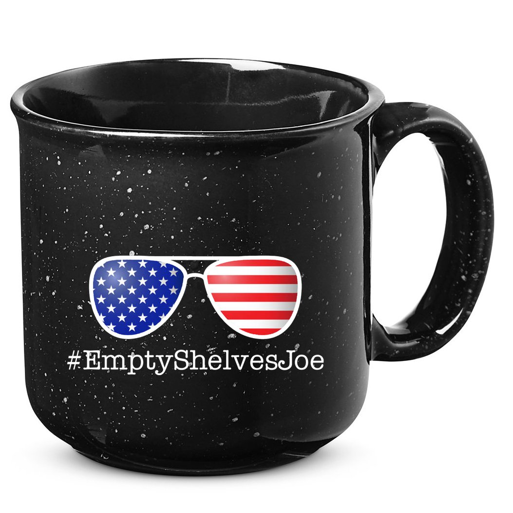 Empty Shelves Joe, #EmptyShelvesJoe USA Shades 15oz Campfire Ceramic Mug