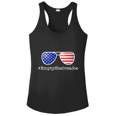 Empty Shelves Joe, #EmptyShelvesJoe USA Shades Ladies PosiCharge Competitor Racerback Tank