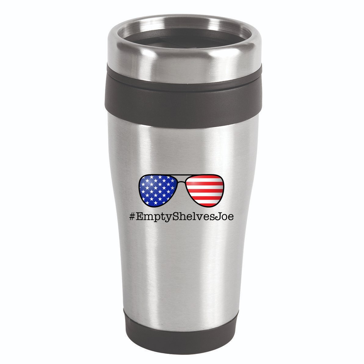 Empty Shelves Joe, #EmptyShelvesJoe USA Shades 16oz Travel Tumbler