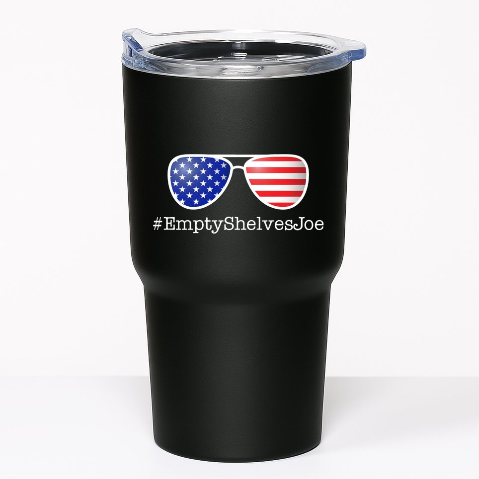 Empty Shelves Joe, #EmptyShelvesJoe USA Shades Tumbler