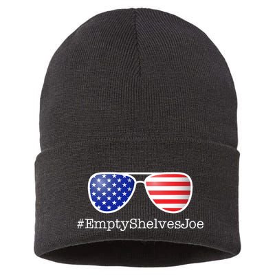 Empty Shelves Joe, #EmptyShelvesJoe USA Shades Sustainable Knit Beanie