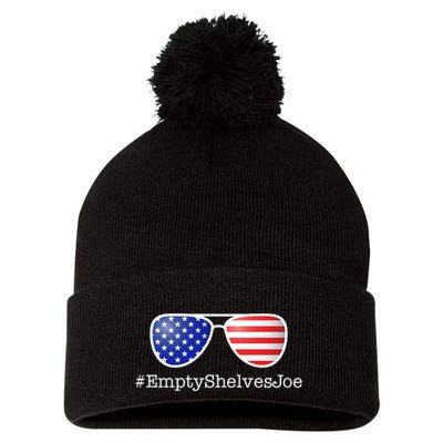 Empty Shelves Joe, #EmptyShelvesJoe USA Shades Pom Pom 12in Knit Beanie