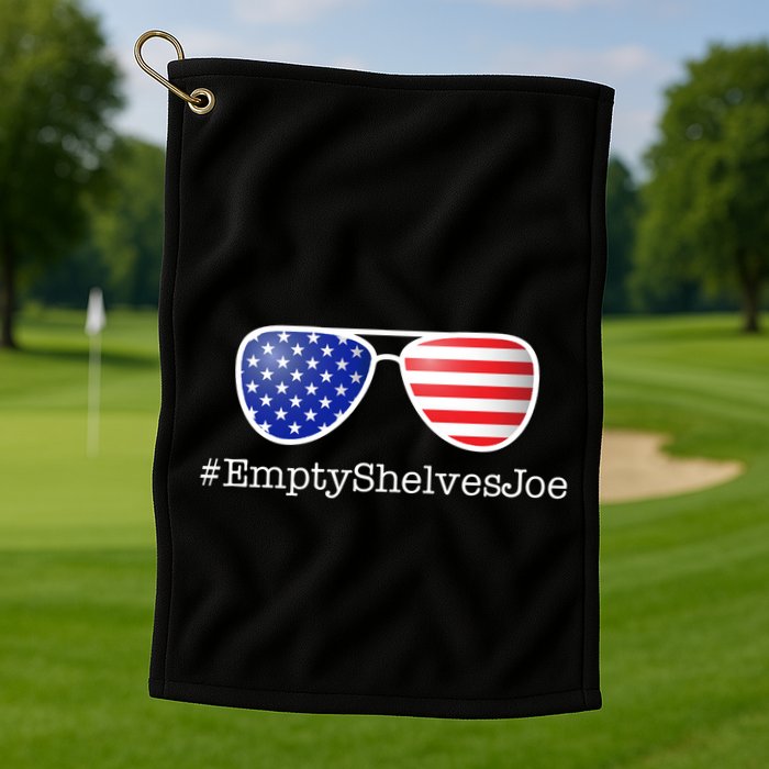 Empty Shelves Joe, #EmptyShelvesJoe USA Shades Golf Towel