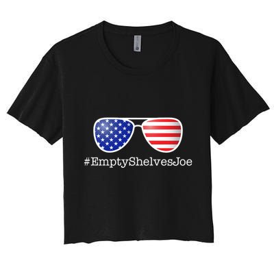 Empty Shelves Joe, #EmptyShelvesJoe USA Shades Crop Top