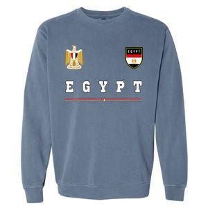 Egypt Sportsoccer Jersey Flag Football Cairo Garment-Dyed Sweatshirt