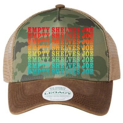 Empty Shelves Joe Anti Joe Biden Repeating Legacy Tie Dye Trucker Hat