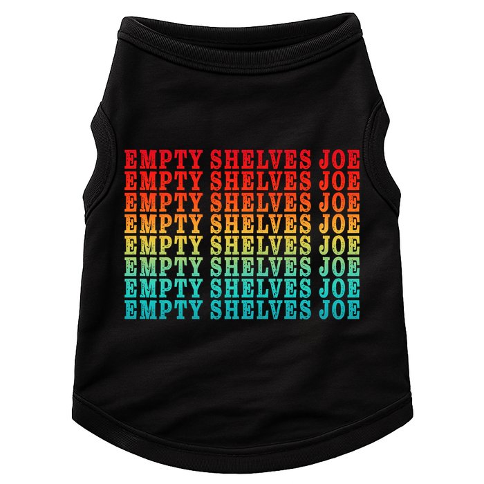Empty Shelves Joe Anti Joe Biden Repeating Doggie Tank