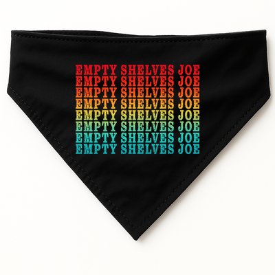Empty Shelves Joe Anti Joe Biden Repeating USA-Made Doggie Bandana