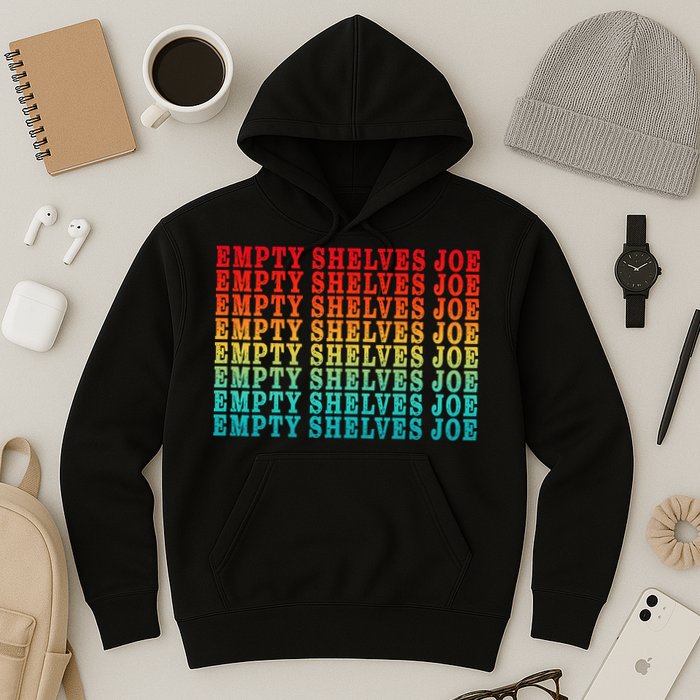 Empty Shelves Joe Anti Joe Biden Repeating Hoodie
