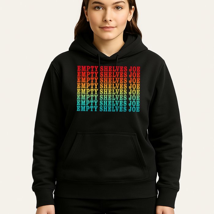 Empty Shelves Joe Anti Joe Biden Repeating Hoodie