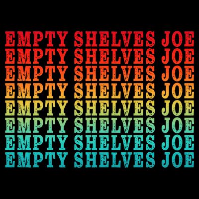 Empty Shelves Joe Anti Joe Biden Repeating T-Shirt
