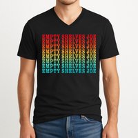 Empty Shelves Joe Anti Joe Biden Repeating V-Neck T-Shirt