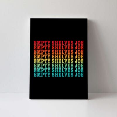 Empty Shelves Joe Anti Joe Biden Repeating Canvas