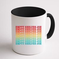 Empty Shelves Joe Anti Joe Biden Repeating Coffee Mug