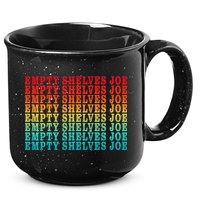 Empty Shelves Joe Anti Joe Biden Repeating 15oz Campfire Ceramic Mug
