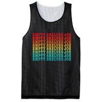 Empty Shelves Joe Anti Joe Biden Repeating Mesh Reversible Basketball Jersey Tank