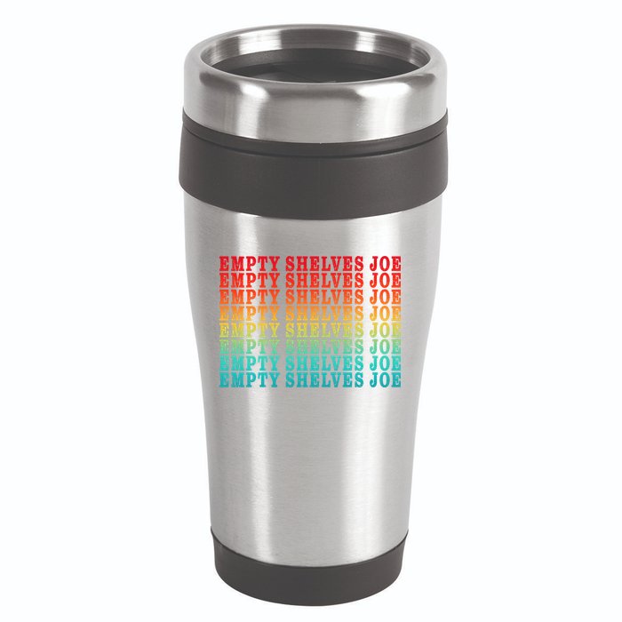 Empty Shelves Joe Anti Joe Biden Repeating 16oz Travel Tumbler
