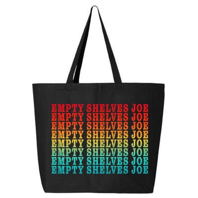Empty Shelves Joe Anti Joe Biden Repeating 25L Jumbo Tote