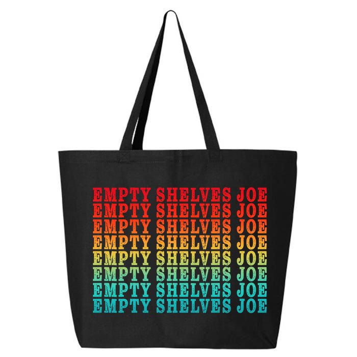 Empty Shelves Joe Anti Joe Biden Repeating 25L Jumbo Tote