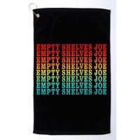 Empty Shelves Joe Anti Joe Biden Repeating Golf Towel