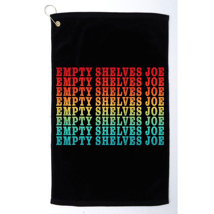 Empty Shelves Joe Anti Joe Biden Repeating Golf Towel