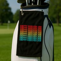 Empty Shelves Joe Anti Joe Biden Repeating Golf Towel