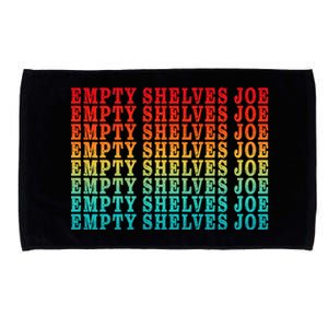 Empty Shelves Joe Anti Joe Biden Repeating Microfiber Hand Towel