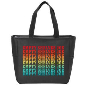 Empty Shelves Joe Anti Joe Biden Repeating Zip Tote Bag