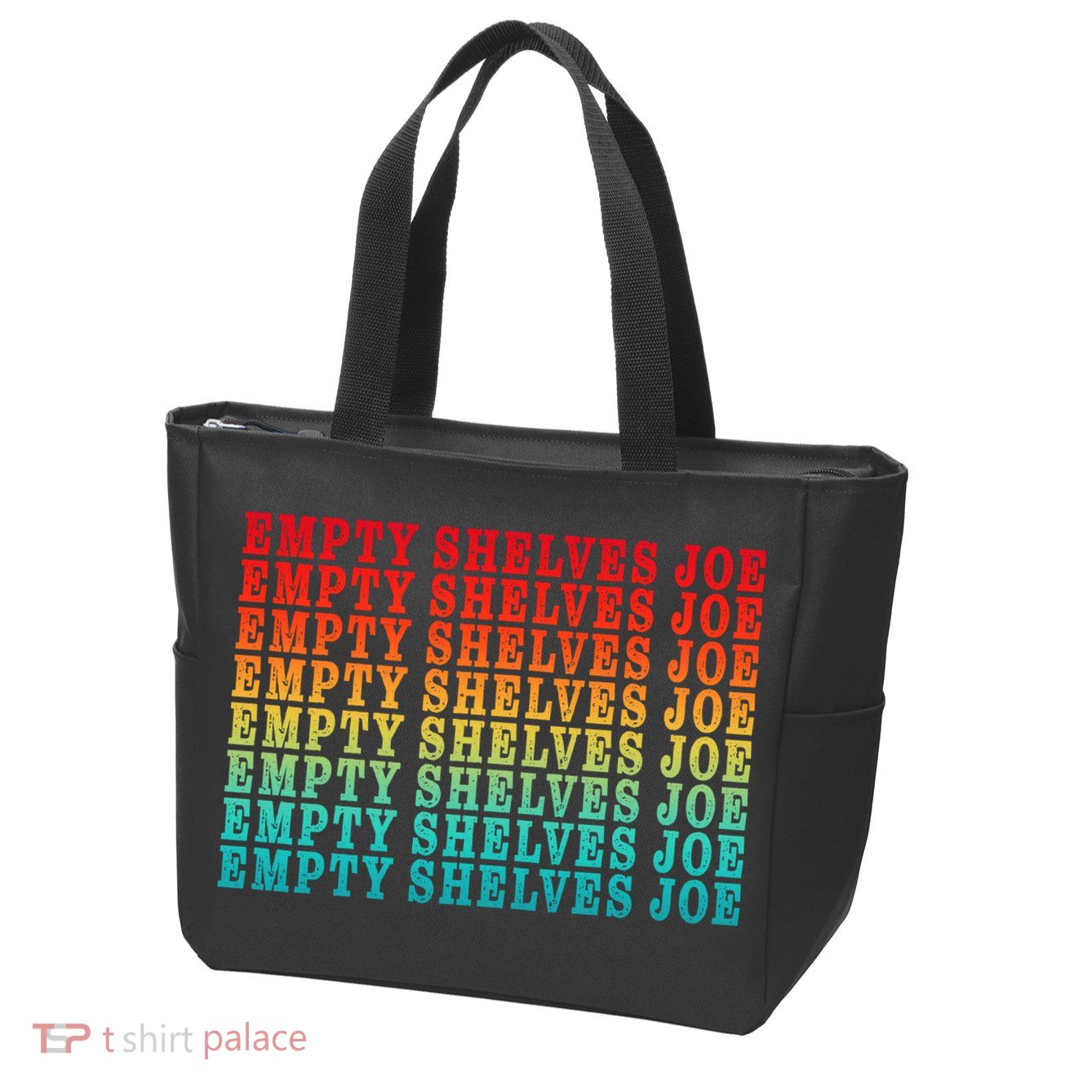 Empty Shelves Joe Anti Joe Biden Repeating Zip Tote Bag