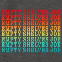 Empty Shelves Joe Anti Joe Biden Repeating Vector Backpack