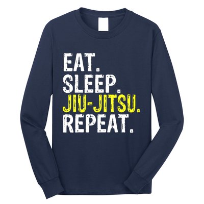 Eat Sleep JiuJitsu Repeat Gift Long Sleeve Shirt