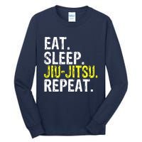 Eat Sleep JiuJitsu Repeat Gift Tall Long Sleeve T-Shirt