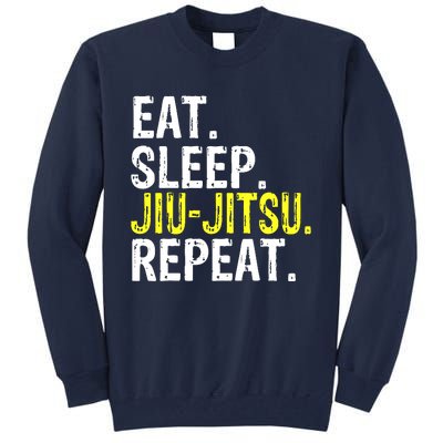 Eat Sleep JiuJitsu Repeat Gift Tall Sweatshirt