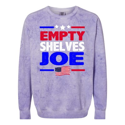 Empty Shelves Joe Colorblast Crewneck Sweatshirt