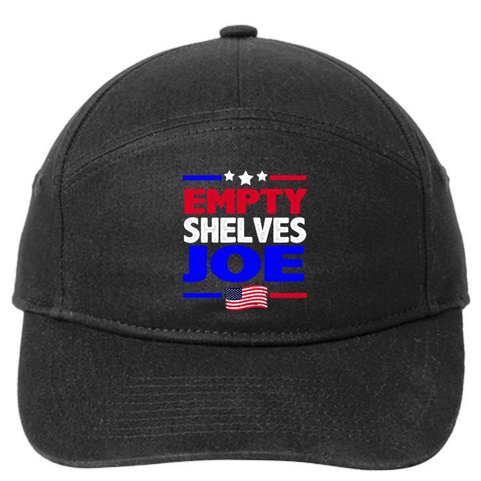 Empty Shelves Joe 7-Panel Snapback Hat