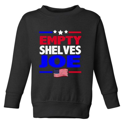 Empty Shelves Joe Toddler Sweatshirt