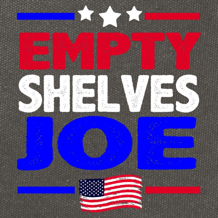 Empty Shelves Joe Cotton Canvas Backpack
