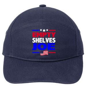 Empty Shelves Joe 7-Panel Snapback Hat